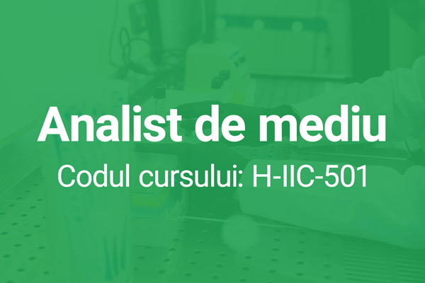 curs analist mediu